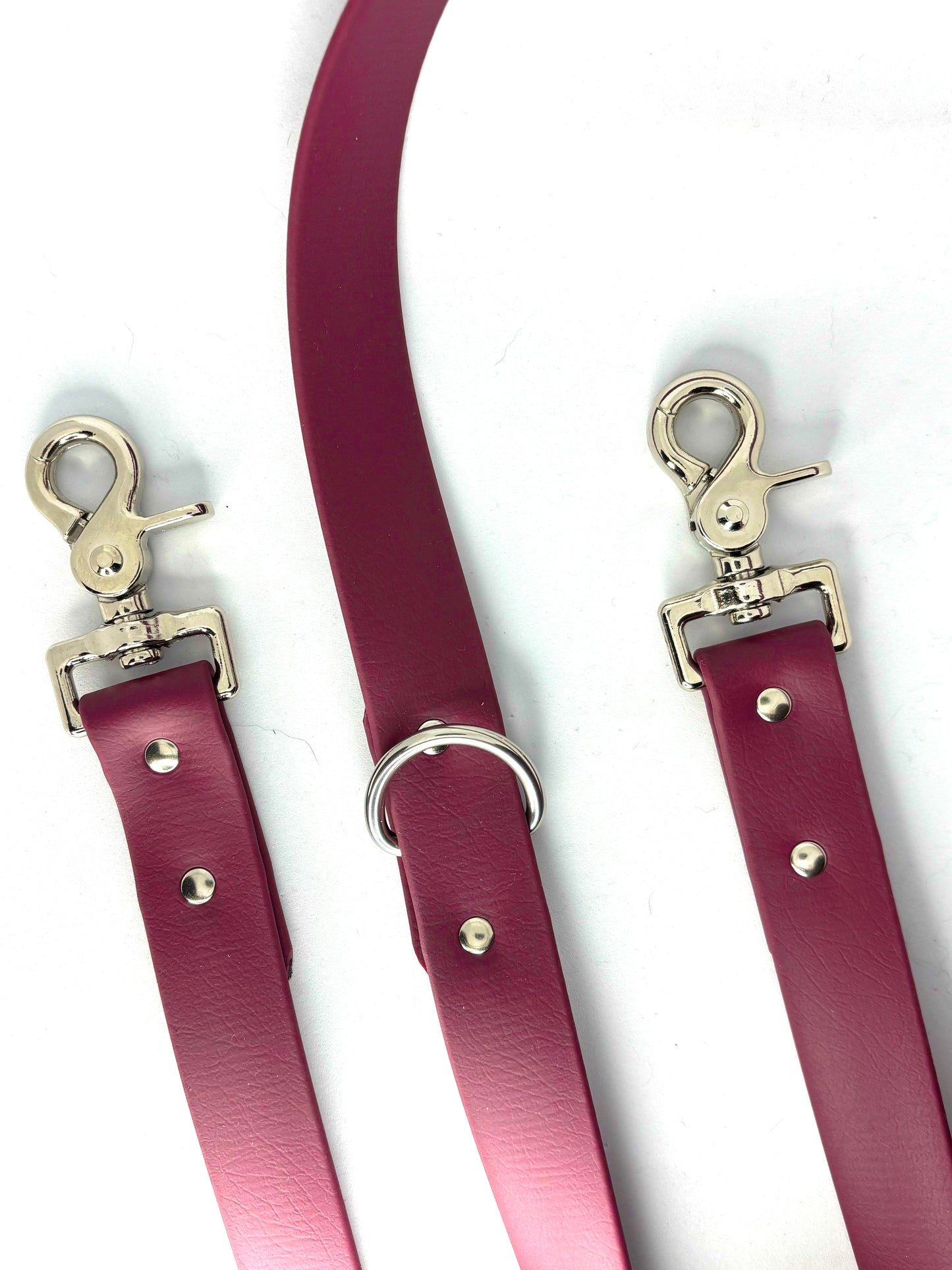 Laisse 4 positions Vin Rouge