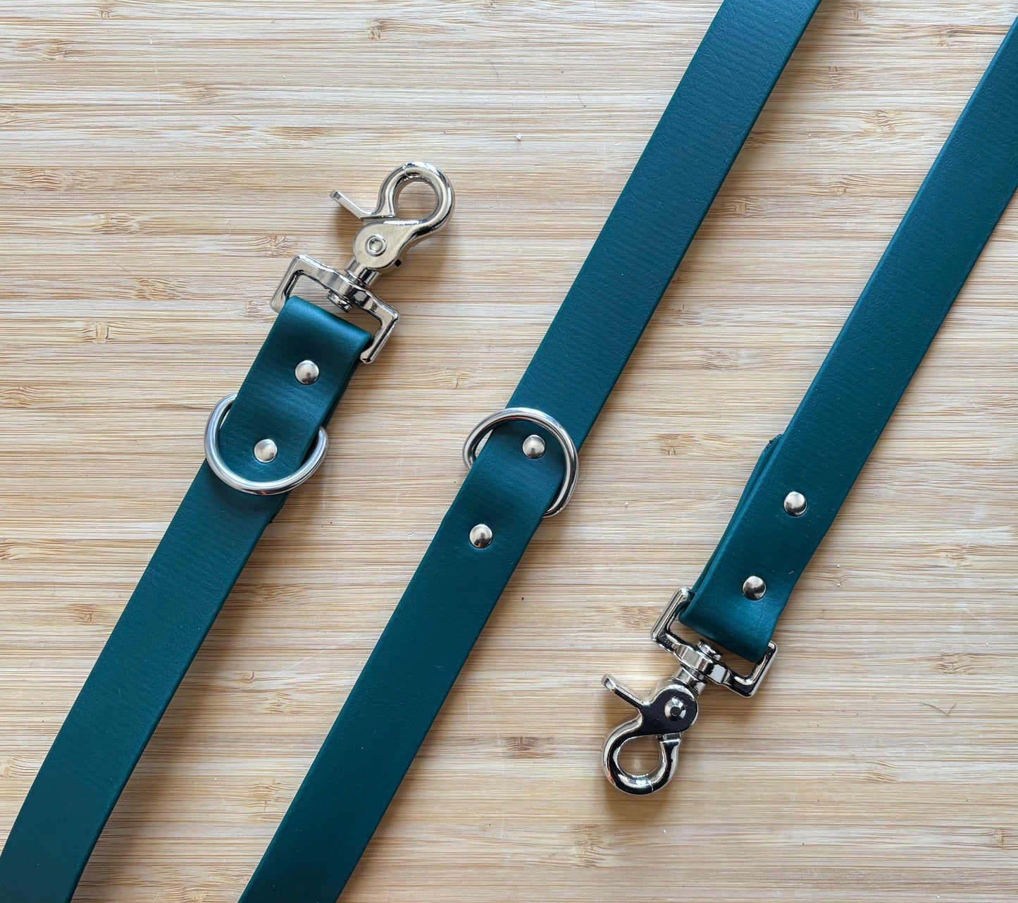 Laisse 4 Positions Vert Fonce