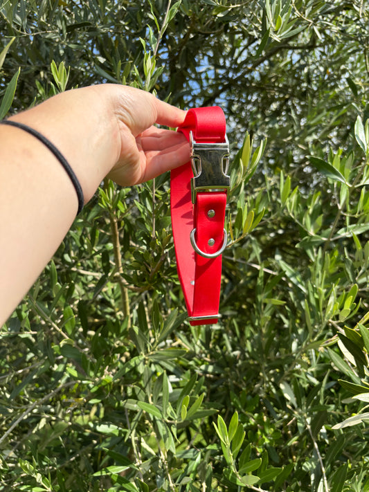 Collier à clip Rouge